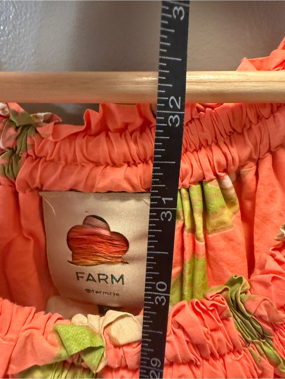 Farm Rio Brazilian Tropical Floral 100% Cotton Mini Dress XL - Picture 9 of 10